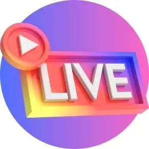 live de crochê
