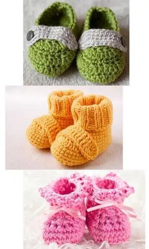 sapatinhos de crochê para bebês